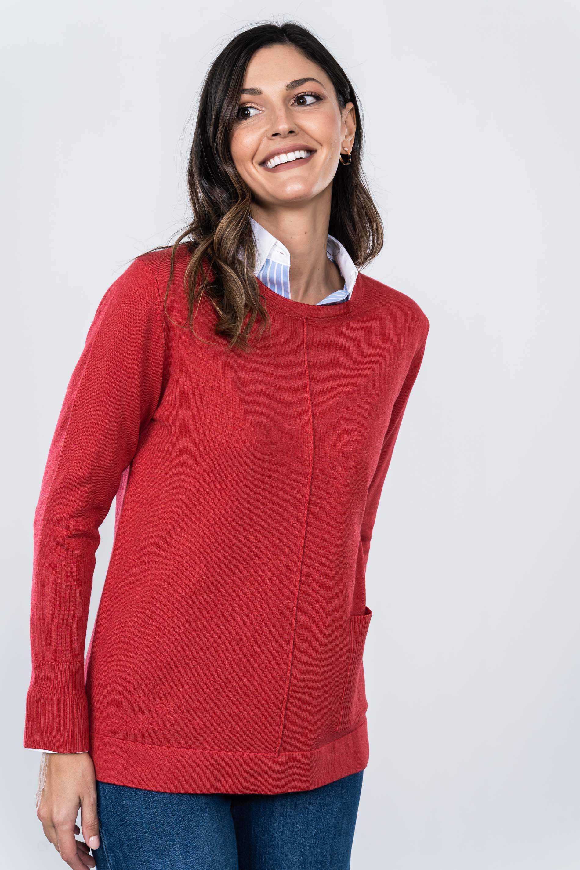 JERSEY DETALLE BOLSILLO ROJO 