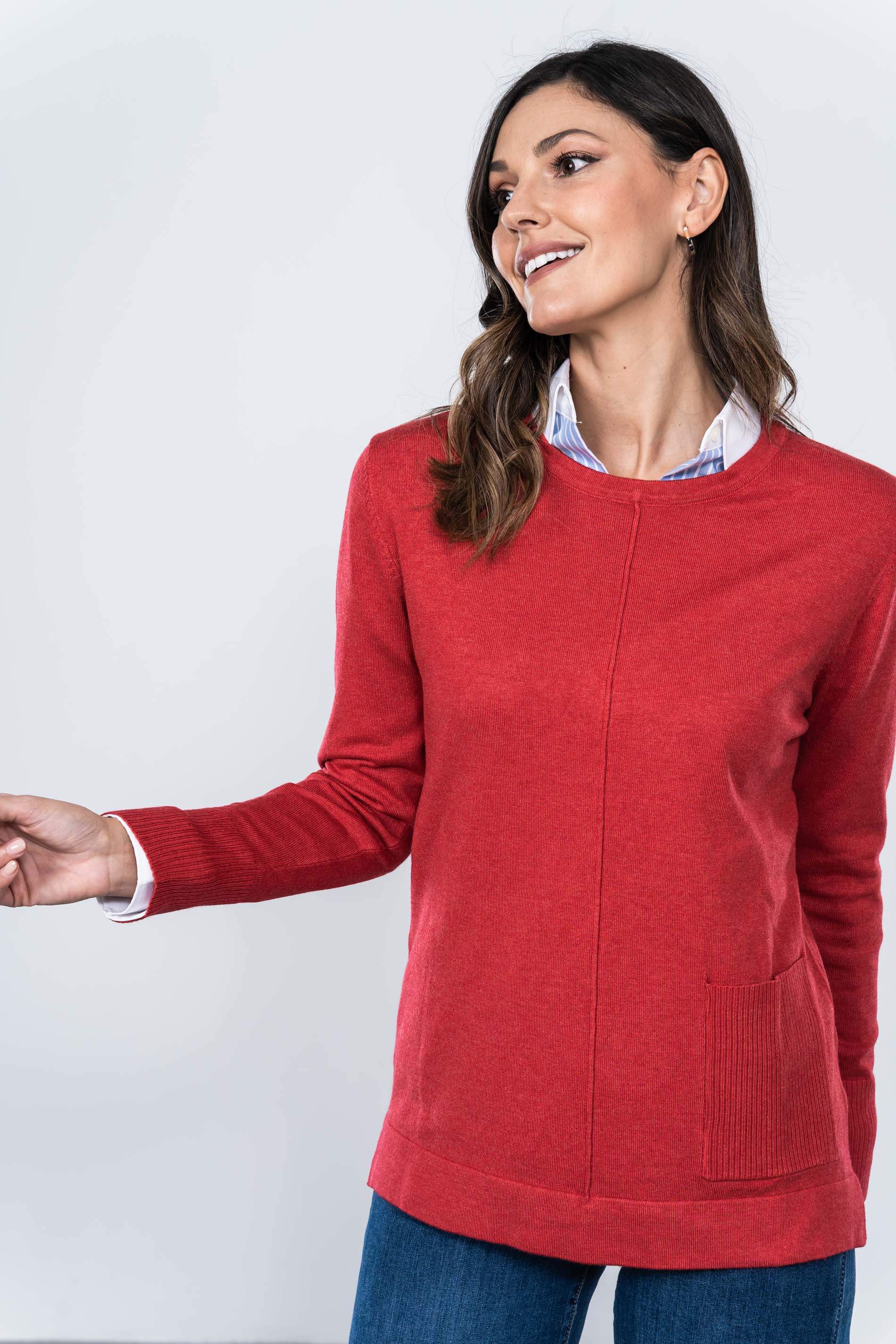 JERSEY DETALLE BOLSILLO ROJO 