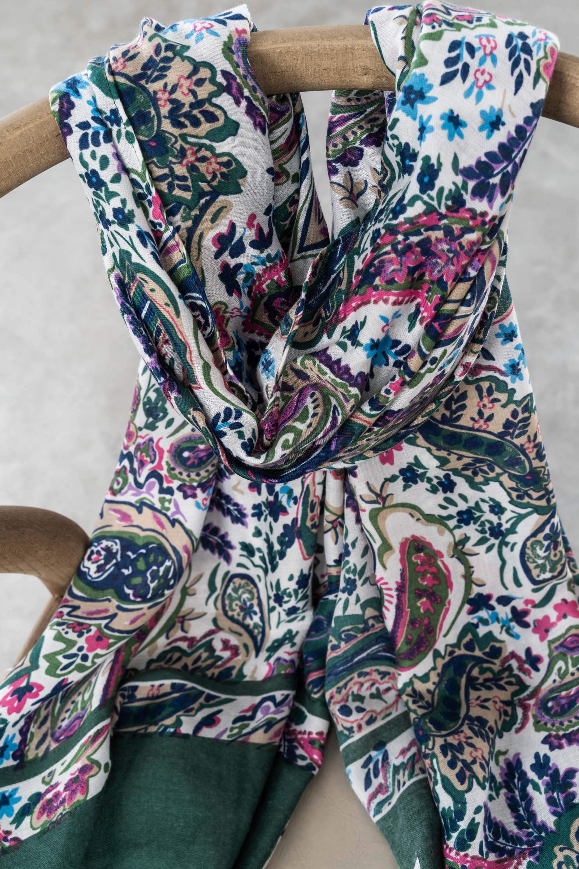 FOULARD CACHEMIRE COLORES
