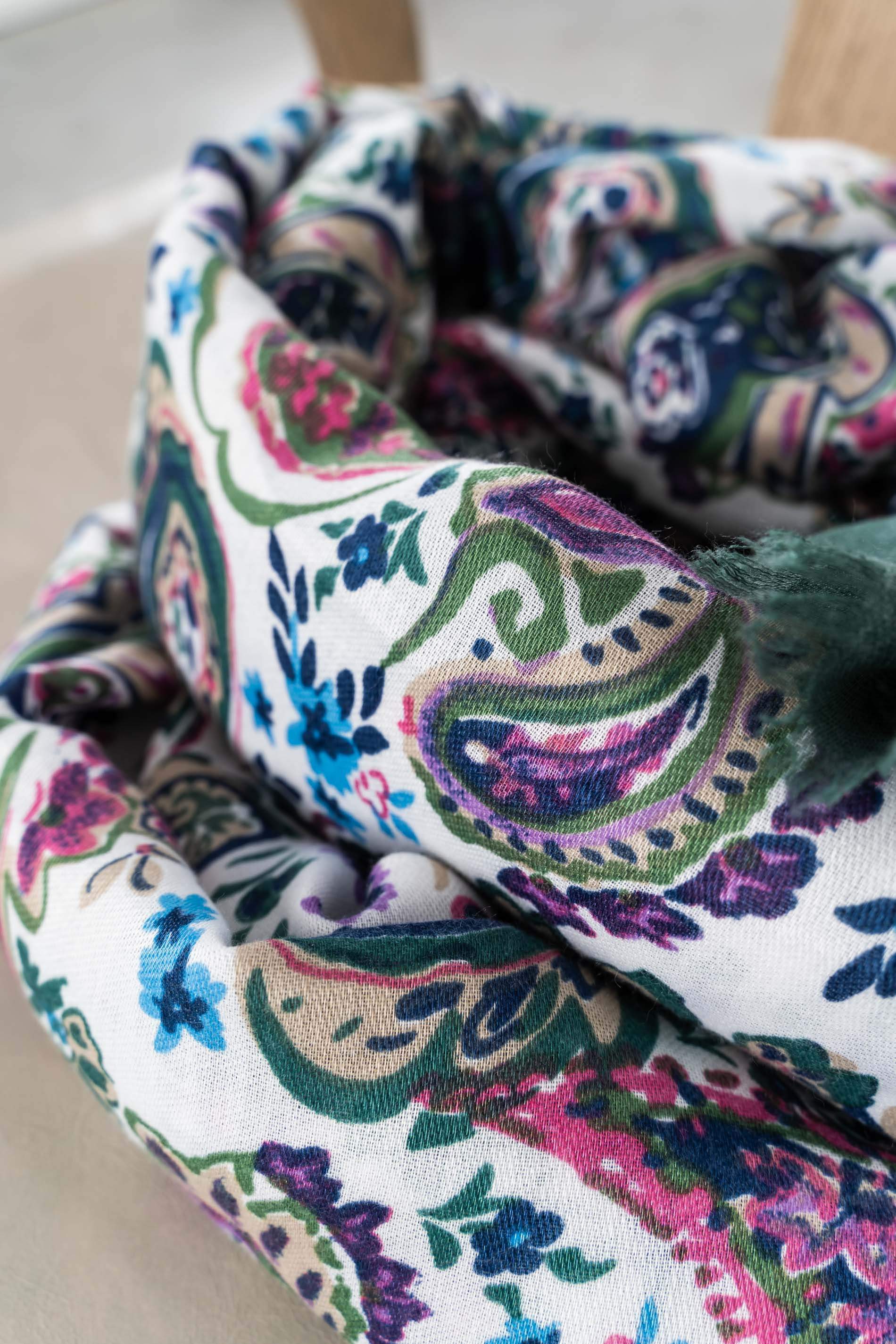 FOULARD CACHEMIRE COLORES