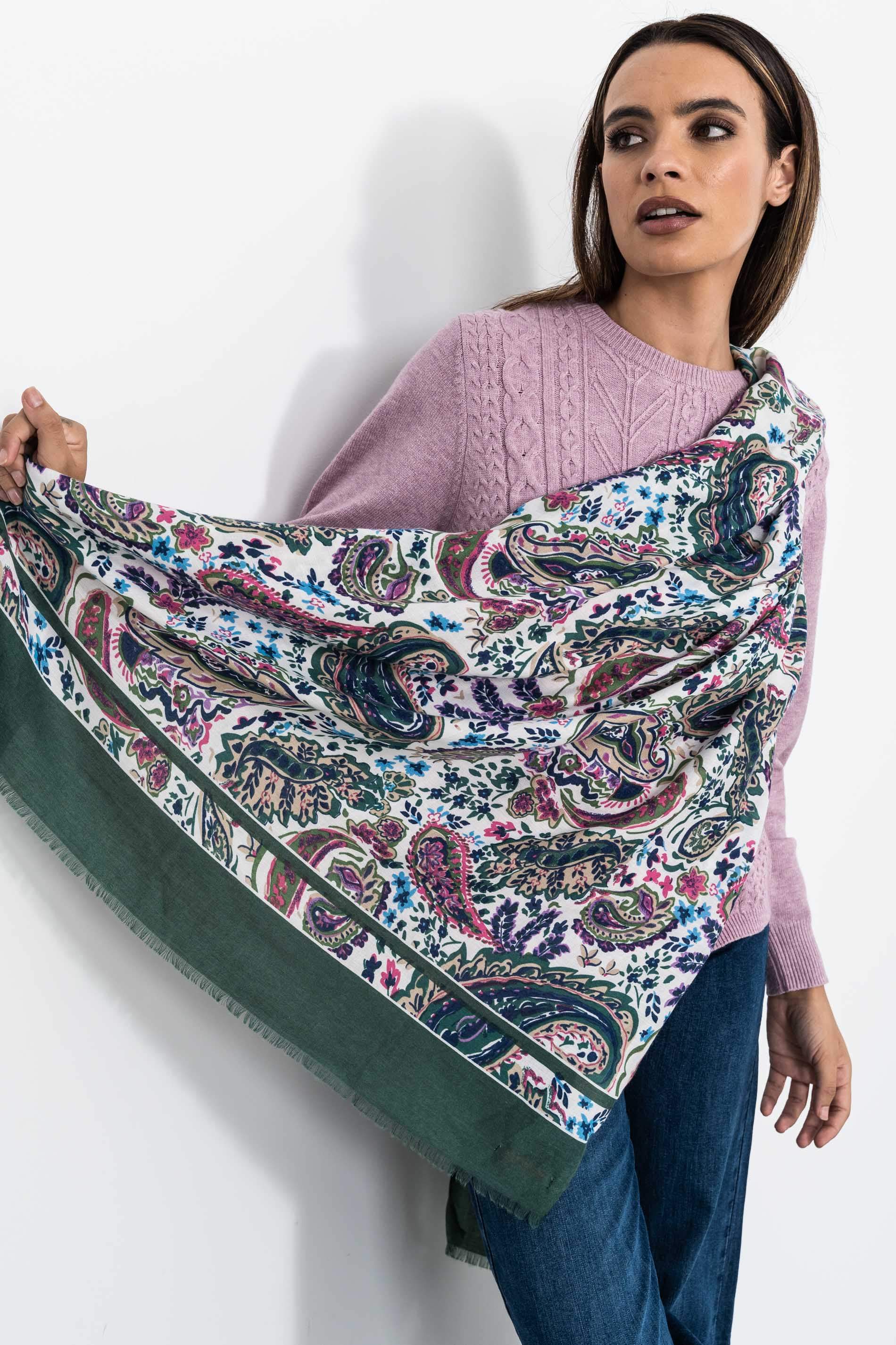FOULARD CACHEMIRE COLORES